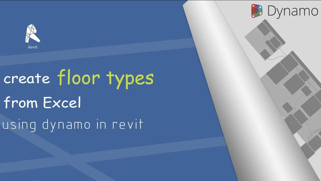 Create floor & ceiling types from Excel